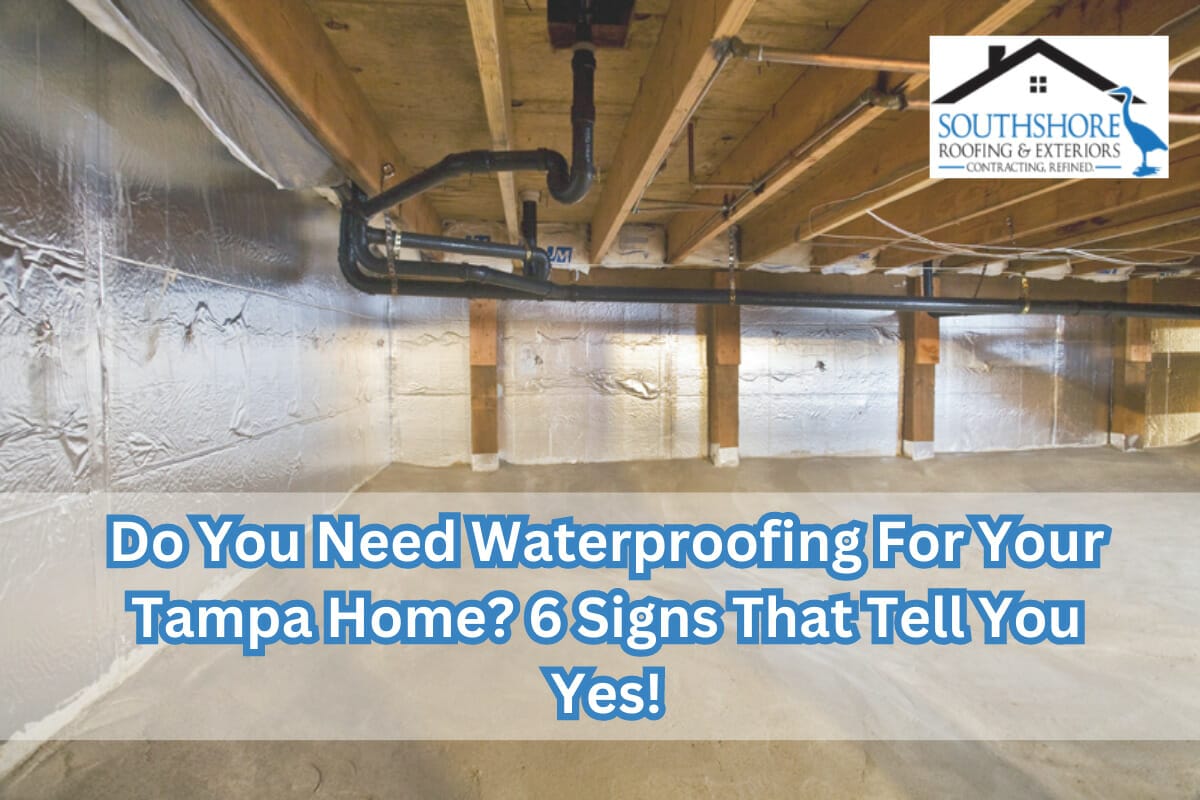 Do You Need Waterproofing For Your Tampa Home? 6 Signs That Tell You Yes!