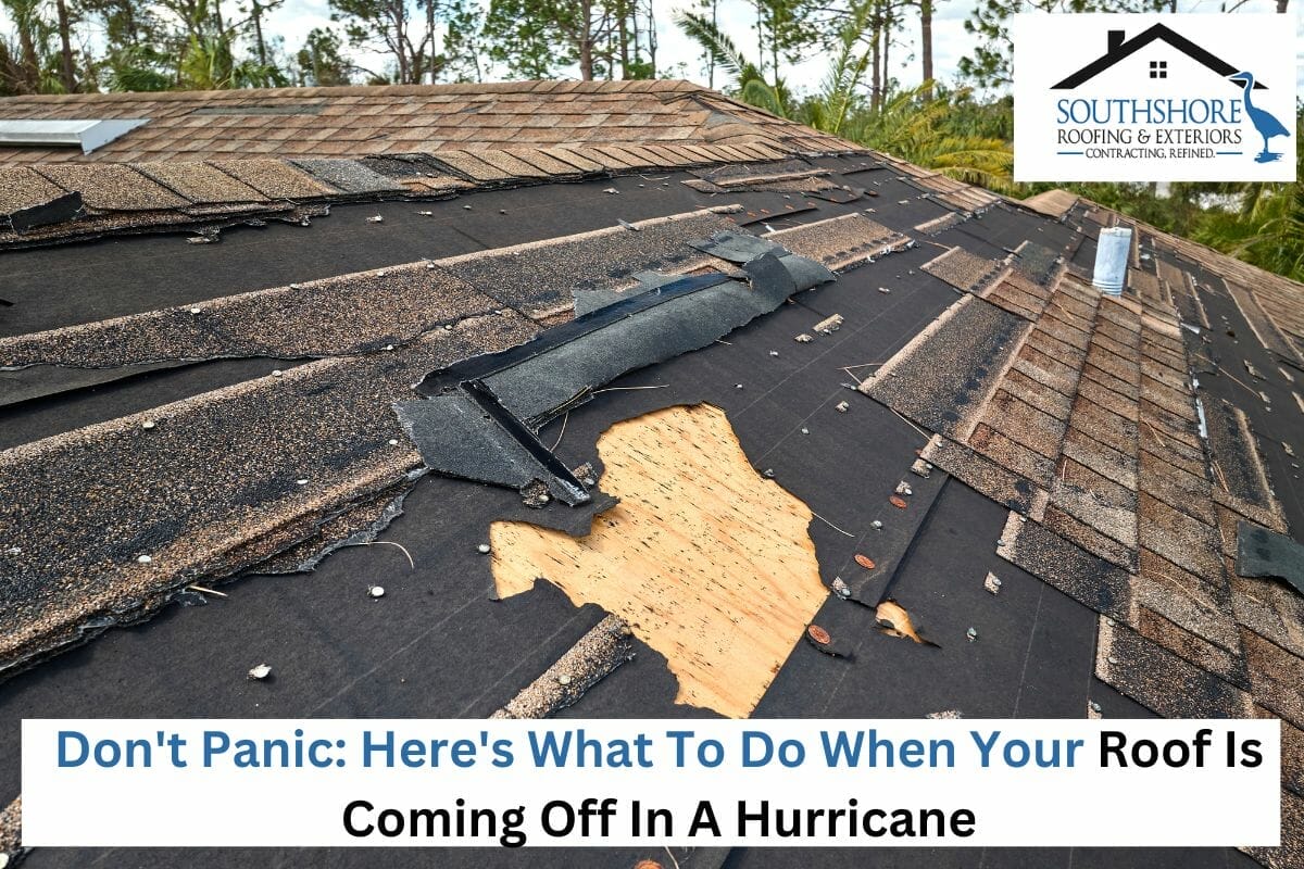 Don’t Panic: Here’s What To Do When Your Roof Is Coming Off In A Hurricane
